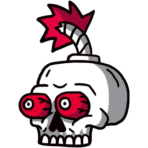 Elements Skulls logo template 85 Thumbnail